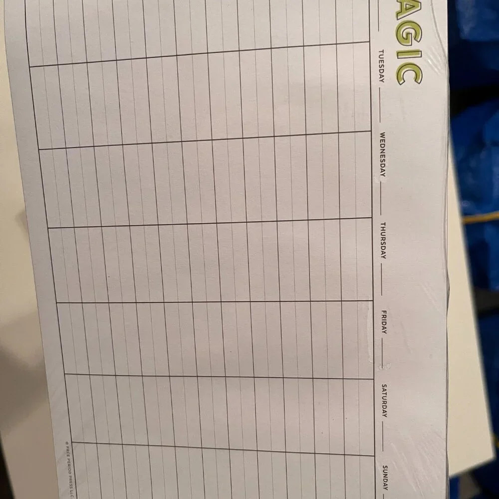 Notepads - To Do‎ List. / Schedule Magic Notepad (new)